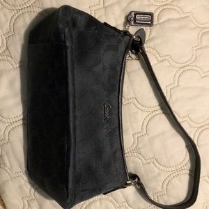 Grey coach bag